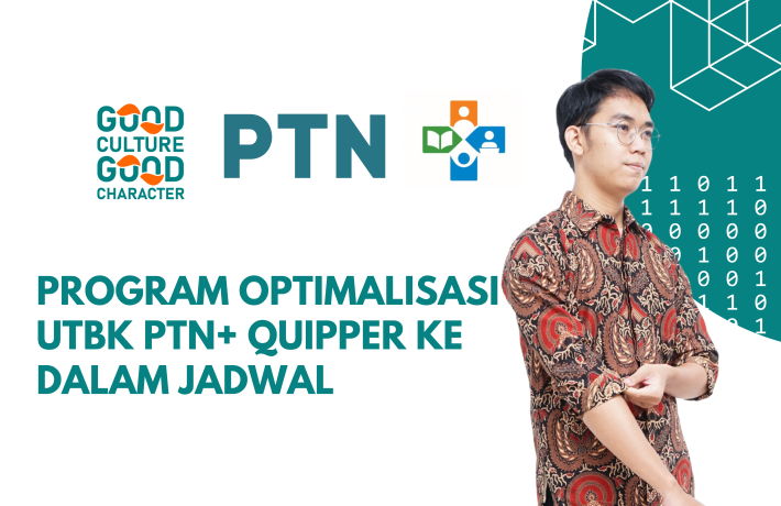 Program Optimalisasi UTBK PTN+ Quipper ke dalam Jadwal